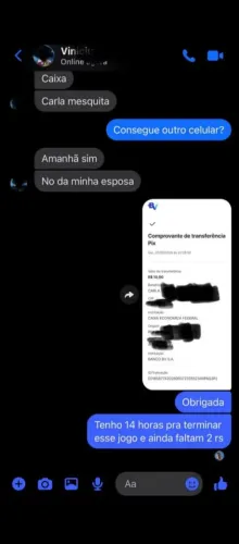 PAGANDO 60 REAIS 