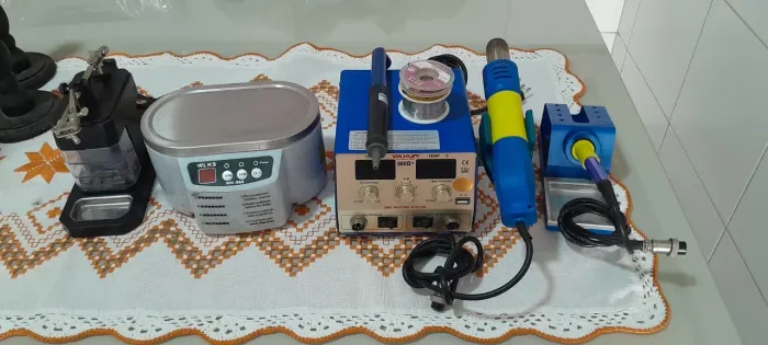 Kit Bancada Manutenção Celular e Eletrônica - Iniciante