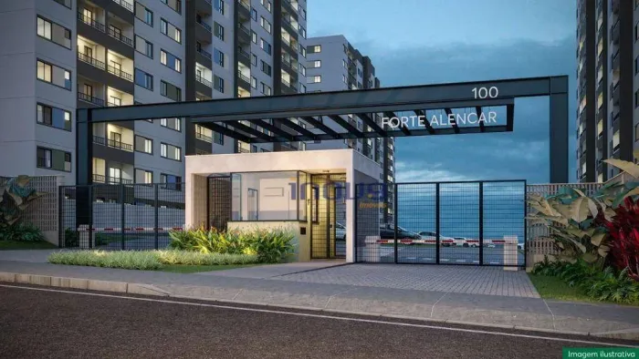 Apartamento com 2 dormitórios à venda, 45 m² por R$ 320.000,00 - Cajazeiras - Fortaleza/CE