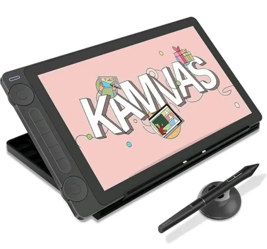 Huion kamvas 13 Gen 3 13" FullHD 16384 níveis de pressão - Preto