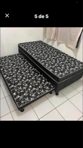 Cama box com auxiliar da fábrica