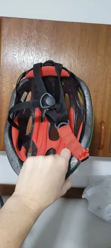 Capacete e Cadeirinha de bicicleta