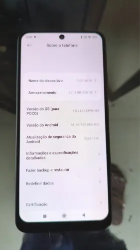 Vende-se celular Poco x5 pro 