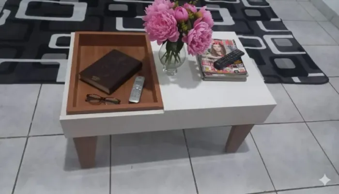 Mesa de Centro com Super Preço ? Entrega + Montagem GRÁTIS ? Aproveite!