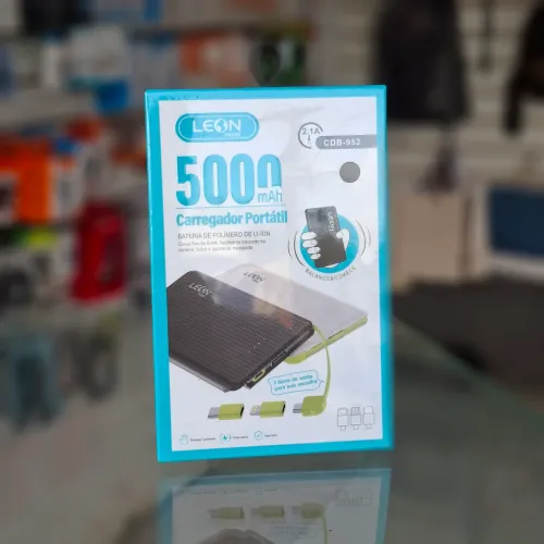 Carregador portátil 5.000 mAh - entrega em slz e região
