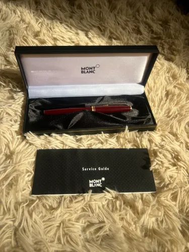Caneta Esferográfica Montblanc Generation Bordeaux/Burgundy - Dourada - Original