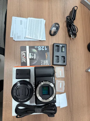 SONY ZVE10 - Nova com caixa e acessórios