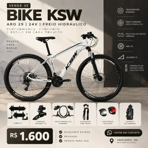 ? BIKE KSW ARO 29 À VENDA ?