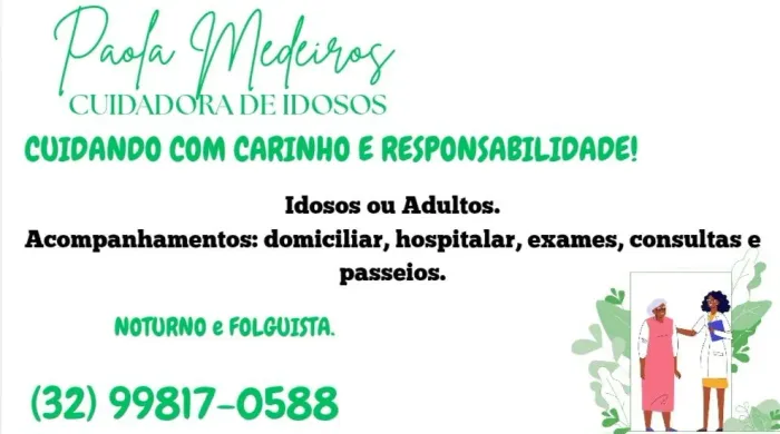 CUIDADORA DE IDOSOS