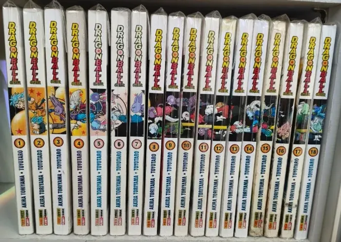 Dragon Ball Super Mangás 1 ao 18