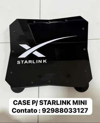 CASE COM ÍMÃS PARA STARLINK MINI