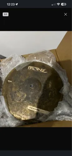 hi hat bronz 12 polegada