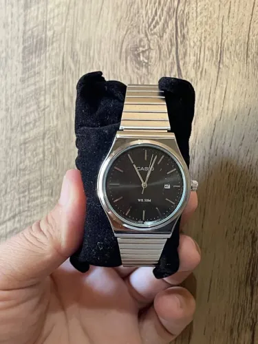 Relógio feminino pulseira de aço prova d?água