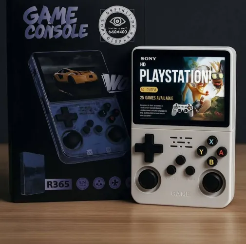 Vídeo gamer portátil com 15 mil jogos original novo