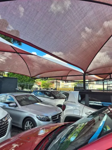 Sombreiro, sombrite, cobertura para 10 carros 