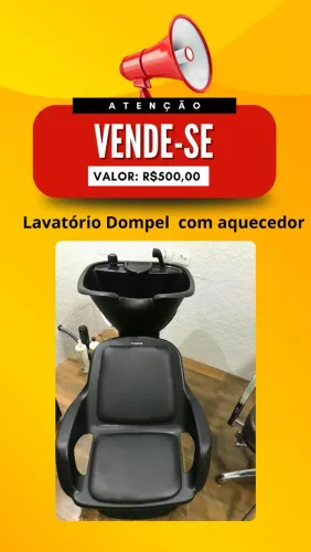 Lavatório completo aquecedor