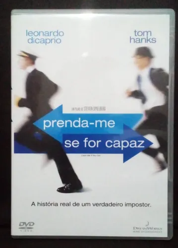 Prenda-me se for Capaz 2002 Steven Spielberg DVD nacional novíssimo!
