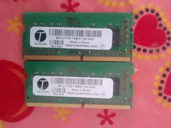 Memória 8gb ddr4 Notebook