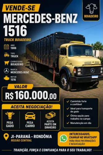 Caminhão Mercedes Bens 1516