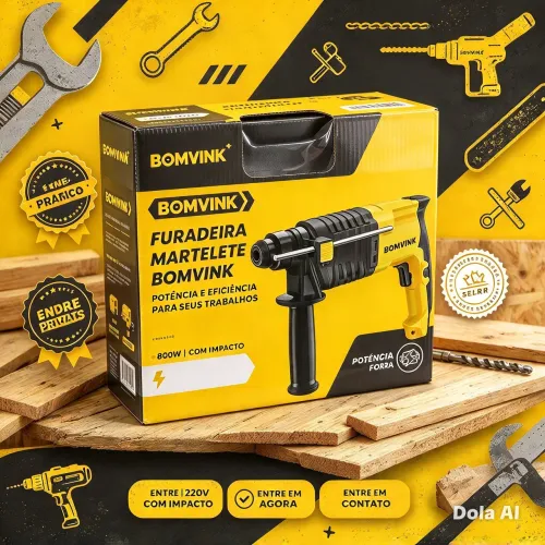 Furadeira martelete