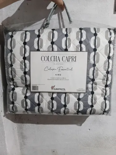 Colcha de cama dupla face King