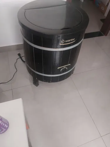 Maquina de lavar retrô semi automática