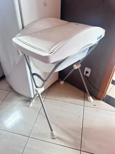 Banheira com trocador