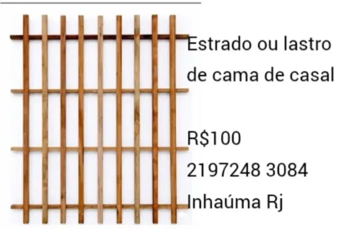 Lastro de cama de casal