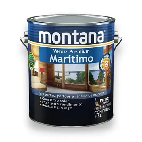 Verniz Marítimo Premium 3,6 Litros Montana
