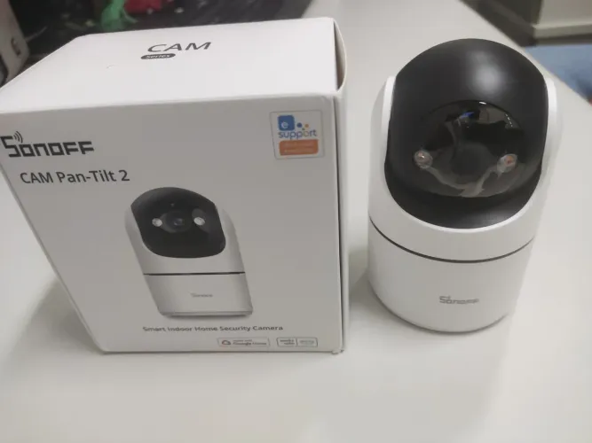 Câmera de segurança Sonoff Cam PT2 360