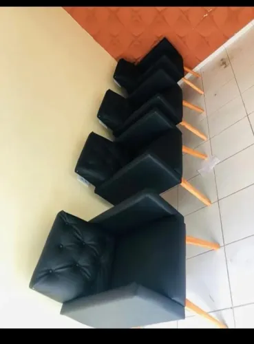 Poltronas super. Luxo em tecido  suede contato * 