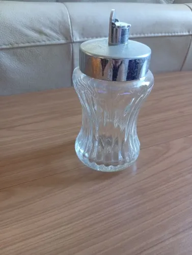 Açucareiro de vidro