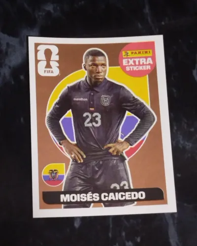 Extra Sticker Legend Bronze Moisés Caicedo