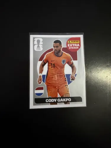 Figurinha legend do Gakpo prata 2026 