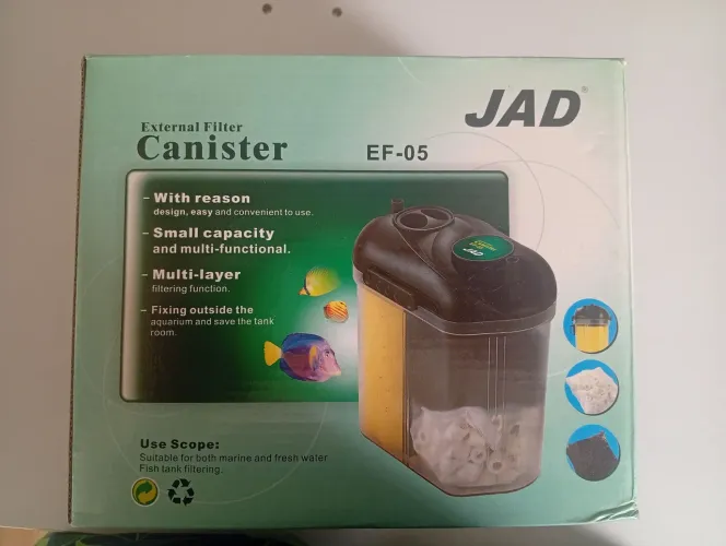VENDO MINI FILTRO CANISTER JAD/BOYU EF-05 150L