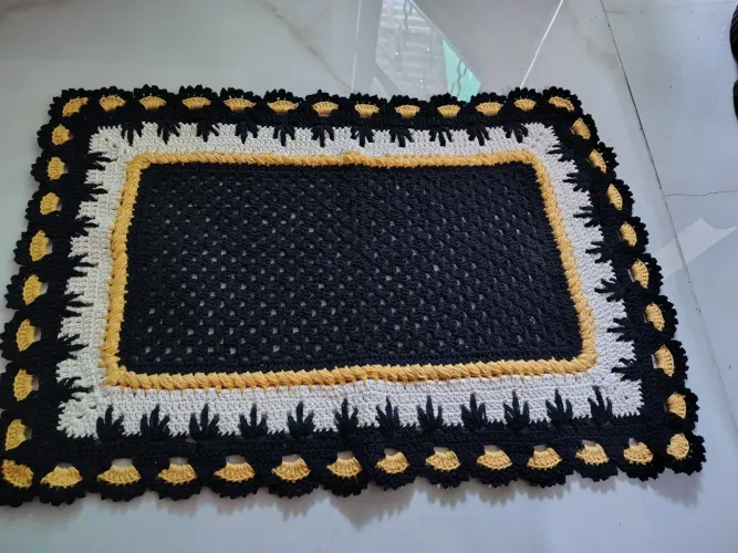 Peças em crochê
