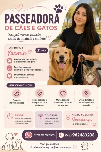 Passeadora de animais 