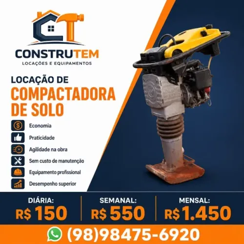 compactador de solo