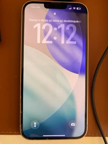 Iphone 14 Plus 128GB Roxo | Tela Original (vidro arranhada) | Caixa, Cabo + capinhas