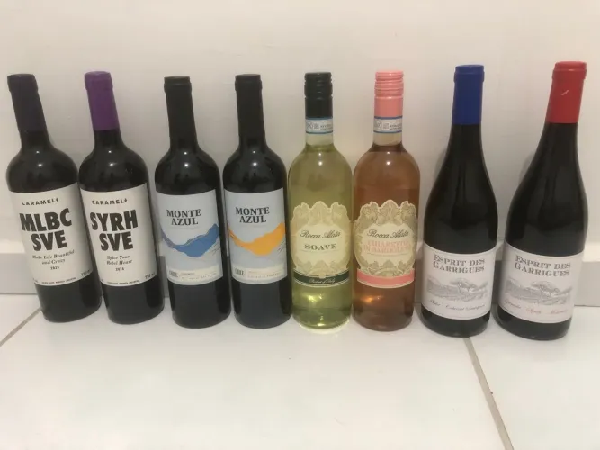 vinhos importados secos e suaves 
