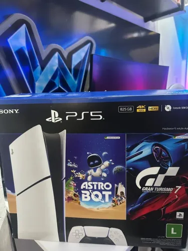 Ps5 slim digital NOVO ( versão desbloqueio)