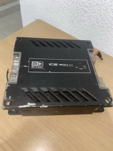 Módulo Amplificador Banda ICE X 1601 1 Canal 1600W RMS 1 Ohm Classe D