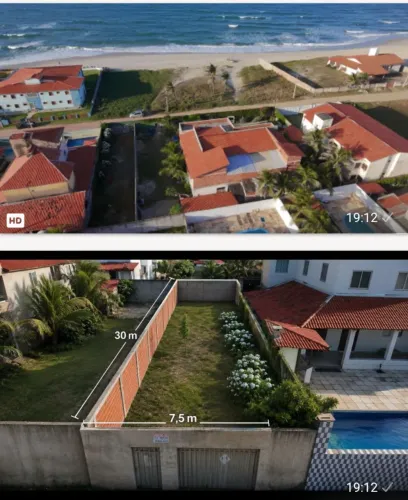 Terreno de frente para o mar na praia do presídio! (Vendo)