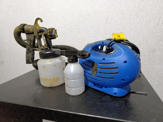 Pistola pulverizador de tinta elétrico