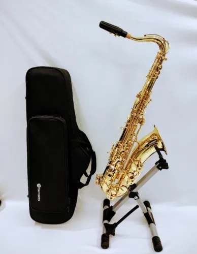 Sax Tenor Harmonics Sib Laqueado - Novo (de mostruario) - Aceito trocas - Parcelo 21x