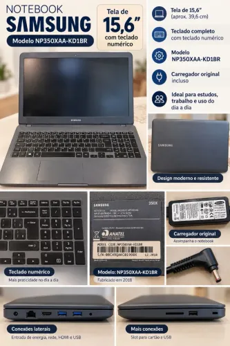 Notebook Samsung Core i5