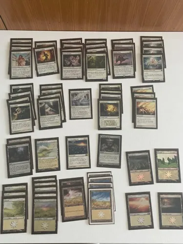 Deck MTG Modern Soul Sisters completo com side board + dragon shield.