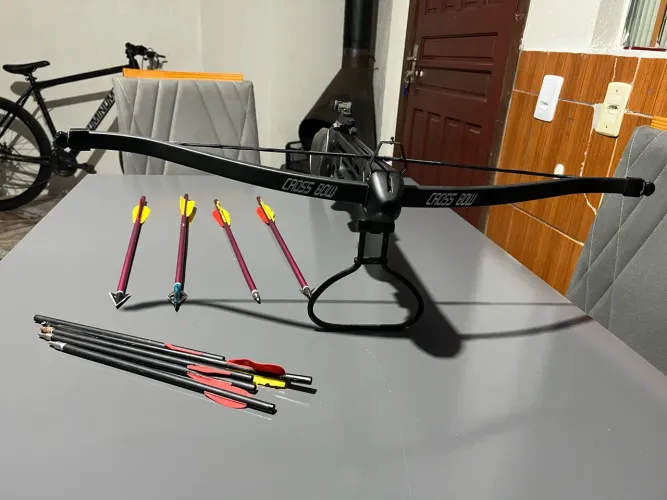 ? Besta Balestra Crossbow + Flechas e Dardos