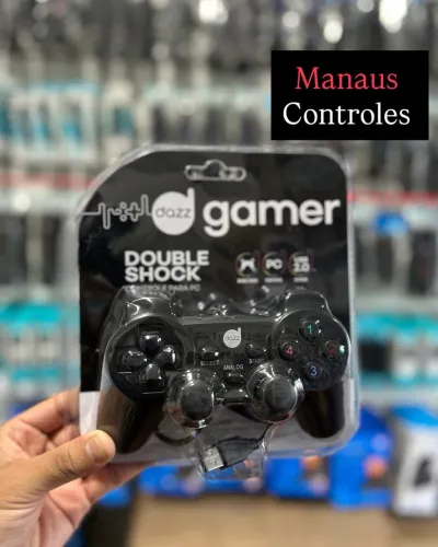 Controle Gamer para Pc - Cabo de 1,8M USB