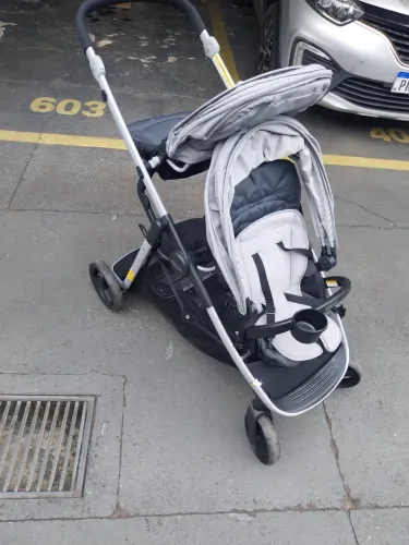 Carrinho de Bebê Gêmeos Graco Ready2Grow LX 2.0 | Passeio